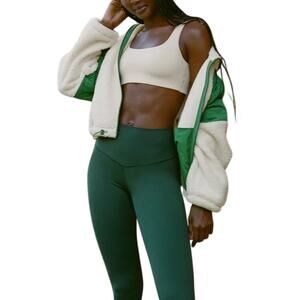 Offline by Aerie Green Real Me Xtra 7/8 Leggings Medium